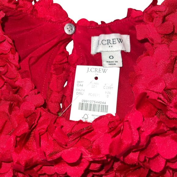 J. Crew Dress Floral Sheath Rosette - Picture 6 of 12